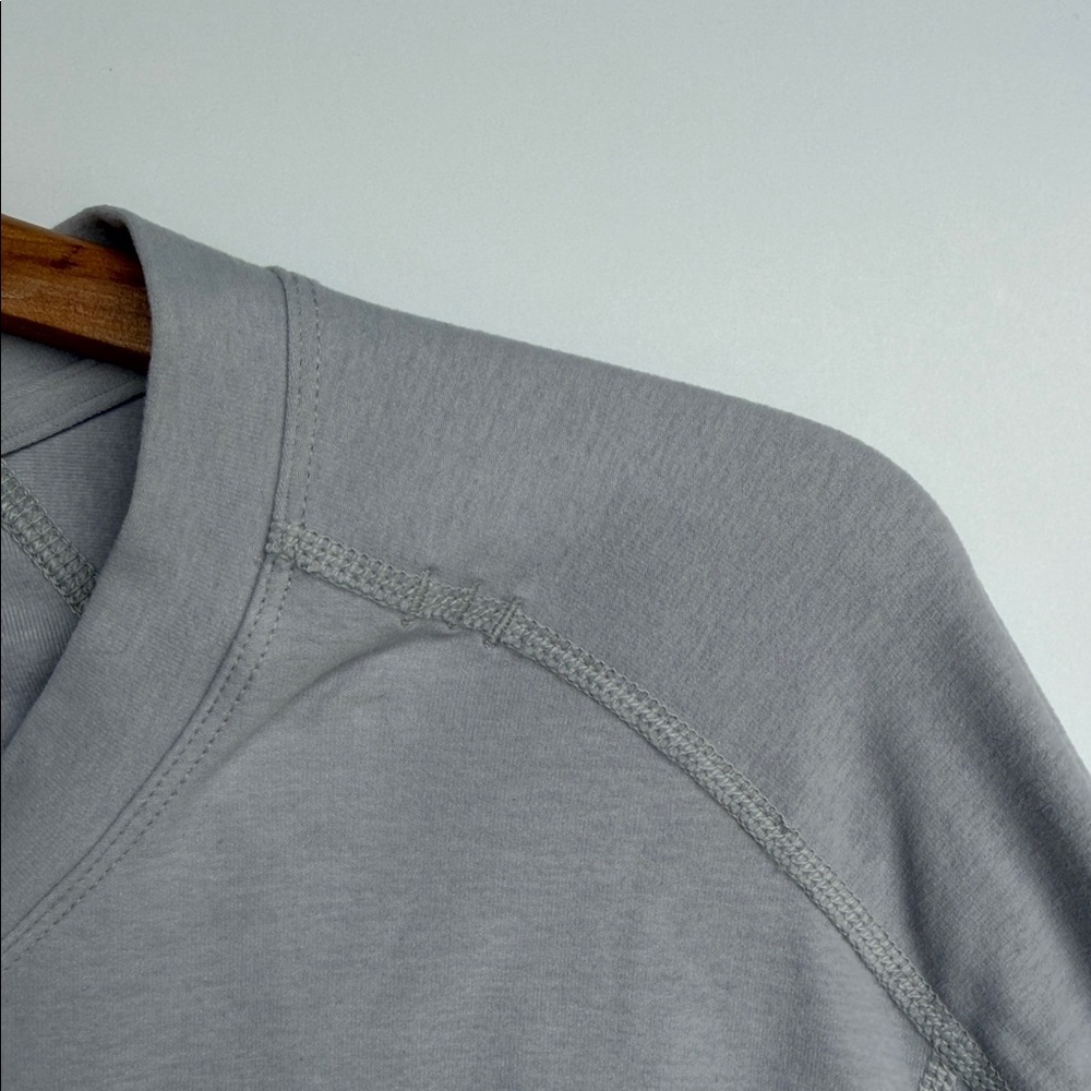 Lululemon Silverescent Evolution Henley Long Sleeve Mens XL Grey Anti-Odor Tech - Picture 6 of 14